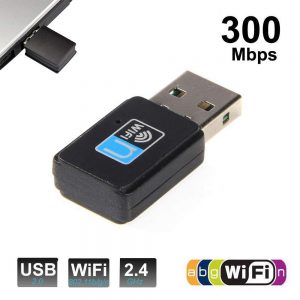 Adaptador wifi USB para PC portátil u otros dispositivos compatibles