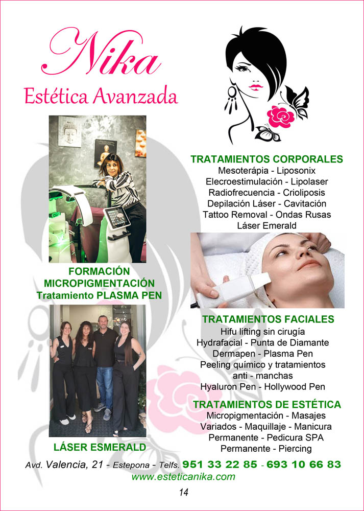 14 ESTÉTICA NIKA